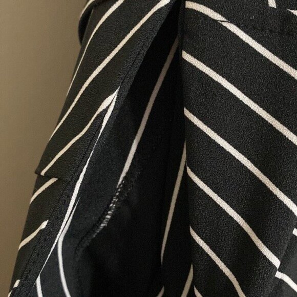 new york company women midi striped dress 4 party casual event classic luxury - Picture 6 of 11